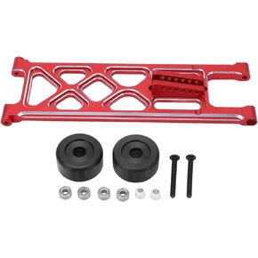 Aluminium Alloy Wheelie Bar Truss, for LOSI 1/10 22S 2WD Drag Car，RC Race Wheelie Bar Set Replacement(Blue)
