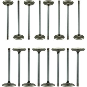 16 Pcs Intake Valves & exhaust valves set Compatible with GM LS V8 2005-2009 4.8 5.3 6.0