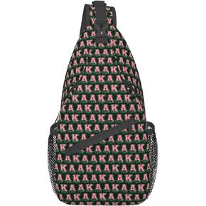 TFFEAY Sorority Gifts Unisex Crossbody Backpack Sling Bag chest bag for Hiking Traveling Outdoor Daypack