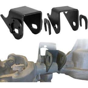 Mountainpeak Front Lower Control Arm Bracket Fit For Jeep TJ XJ ZJ MJ, Heavy Duty Axle Side Mount Brackets