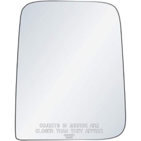 exactafit 8100R Passenger Side Mirror Glass Right Replacement Compatible With Jeep 1987-2002 Wrangler, 1997-2002 TJ
