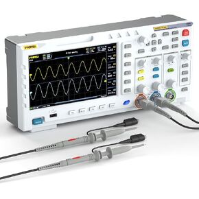 FNIRSI ADS1014D ثنائي القناة تخزين رقمي USB راسم الذبذبات مع وظيفة إشارة مولد 100MHz 1GSa/s 240Kb، 7 "LCD in Kuwait