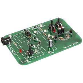 Velleman EDU06-VP Oscilloscope Tutor Kit, 9-12VAC, 100mA, 4.6" x 2.9" x 0.9" Size