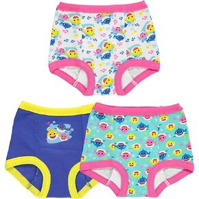 Baby Shark Unisex Training Pant Multipacks with Success Tracking Chart & Stickers, Sizes 18M, 2T, 3T, 4T