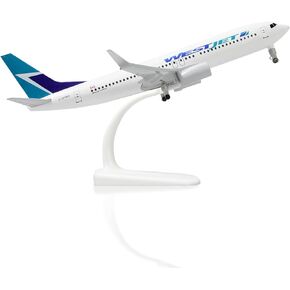 Boeing 737 Southwest 1/300 Diecast Metal Airplane Model with Stand Alloy Display Plane Model Kit for Aviation Enthusiasts Collection or Gifts