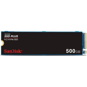 SanDisk 2TB SSD Plus M.2 NVMe SSD - PCIE Gen 3.0، حتى 3200 ميجابايت/ثانية - محرك الأقراص الصلبة الداخلي - SDSSDA3N-2T00-G26 in Kuwait