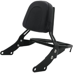 FENGREN Motorcycle Passenger Backrest Sissy Bar Luggage Rack for Triumph Bonneville T100 T120 Street Scrambler &Street Twin 2017-2021