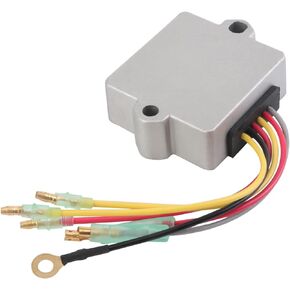 YINNCKE Voltage Regulator Rectifier Fits For Mercury Marine Outboard 6 Wire 40 50 55 60 75 90 100 115 125 135 150 175 200 250 275 HP Repl.# 815279T 883072 883072T 854514 856748 817411 830179T