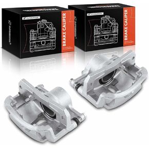 A-Premium Disc Brake Calipers Assembly with Bracket Compatible with Toyota Camry 1997 1998 1999 2000 2.2L only - Front Driver and Passenger Side, 2-PC Set