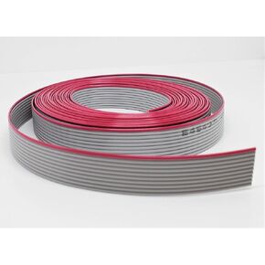 Pc Accessories - Connectors Pro 14P 10.1 Meters or 33 Feet Roll IDC Flat Ribbon Cable for 2.54mm 0.1" Spacing Connectors, 14 Conductors (14P-33FT)