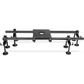 PROAIM Scaff Tubes & Mitchell Camera Car Mount Grip Rigging Kit. Cheese Plate with Mitchell Mount. Comes with Rigging Rods, Connectors, Speed Rail & 360° Clamps (CM-SCGK-01)