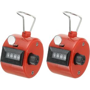 PATIKIL Clicker Counter, Handheld Tally Counter Mechanical Click Pitch Counters for Coaching Knitting, Golf, Lap, Fishing