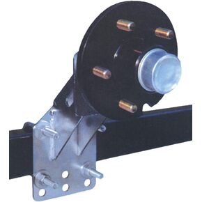 Tie Down Heavy Duty Zinc Plated Steel Spare Hub and Tire Carrier