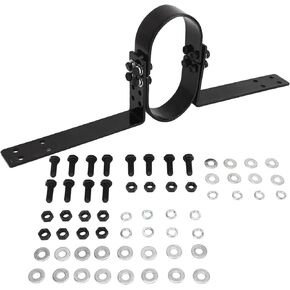 Aramox Tail Shaft Loop AF72 1006 Steel Heavy Duty Flat Driveshaft Safety Loop Kit 1/4in Thickness 2in Width Universal Fit for Car Drive Shaft Assemblies