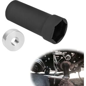 AUFER 1 7/8 بوصة عمود ضرس رئيسي مفتاح ربط بكرة قفل الجوز أداة متوافقة مع التوائم الكبيرة 1936-2006 كاميرا مزدوجة 1999-2006 مقبس قفل المحرك الرئيسي مع محرك 1/2 بوصة in Kuwait