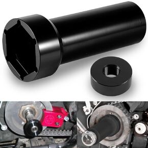 2-1/4" Mainshaft Pulley Wrench Sprocket Socket Lock Nut Fit for Harley Davidson Twin Cams, Dyna, Electra Glide, Heritage Softail