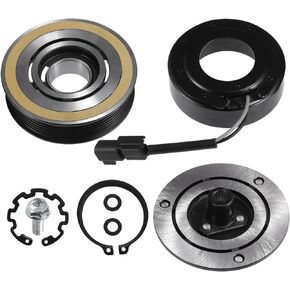 uxcell 1 Set AC Compressor Clutch Kit Replace for FORD F-250 2007-2009 8CYL 4.6L for FORD F-250 SUPER DUTY 2007-2008 10CYL 6.8L