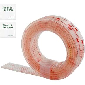 Dual Lock Reclosable Fastener, 2 in x 6 FT, Heavy Duty Adhesive, Grips to Metal, Plastic, Flexible Surfaces, for Mounting Picture Frames, Home Decorations, 2 in x 6 Ft.