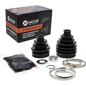 NICHE Front CV Axle Boot Kit For Polaris 3236090 3236092 Sportsman 450 SP X2 570 ATV