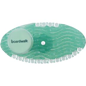 Boardwalk BWKCURVECME Solid Curve Air Freshener - Cucumber Melon Fragrance, Green (10/Box)