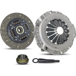 Clutch Kit (25-002) | Compatible With Aveo Aveo5 Lanos G3 Wave Wave5 Swift+ Lt Ls Base Special Value S Sx Se Sport 2000-2016 1.6L l4 | GAS DOHC Naturally, HD Clutch Disc (8-1/2" - 24 Spline)