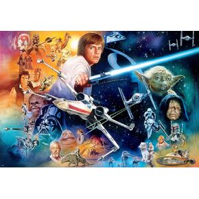 Buffalo Games - Silver Select - Star Wars - The Force is Strong with This One - 2000 Piece Jigsaw Puzzle for Adults -Challenging Puzzle Perfect for Game Nights - Finished Size is 38.50 x 26.50