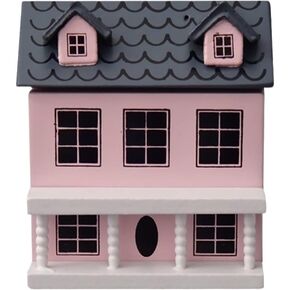 Toyvian Dollhouse Miniature House Wooden Dollhouse kit Christmas Village Houses Toy House Model Tiny Wooden