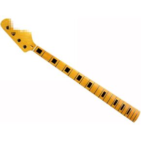 الغيتار الكهربائي الرقبة فارغة 21 الحنق لمعان القيقب باس الغيتار الرقبة 34 بوصة القيقب فريتس مستطيل البطانة الغيتار الكهربائي استبدال الرقبة in Kuwait