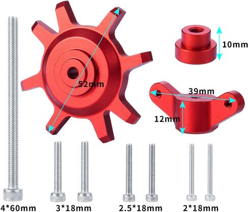 RCLIONS 1.9/2.2 Inch RC Beadlock Wheel Hub Tire Installation&Removal Tool Assembly for TRX4 SCX10 1/10 RC Crawler Car Upgrade Parts (Black) in Saudi Arabia