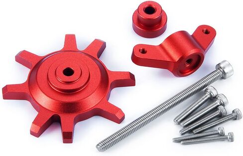 RCLIONS 1.9/2.2 Inch RC Beadlock Wheel Hub Tire Installation&Removal Tool Assembly for TRX4 SCX10 1/10 RC Crawler Car Upgrade Parts (Black) in Saudi Arabia