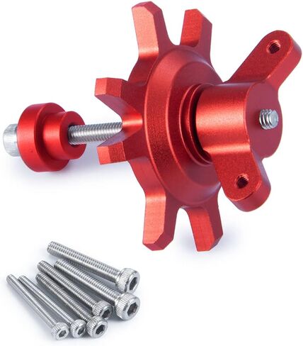 RCLIONS 1.9/2.2 Inch RC Beadlock Wheel Hub Tire Installation&Removal Tool Assembly for TRX4 SCX10 1/10 RC Crawler Car Upgrade Parts (Black) in Saudi Arabia
