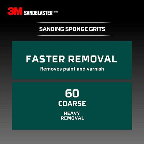 3M SandBlaster Dual Angle Sanding Sponge Gold, 4.5 in. x 2.5 in. x 1 in., 220 Grit, 3/Pack in Saudi Arabia