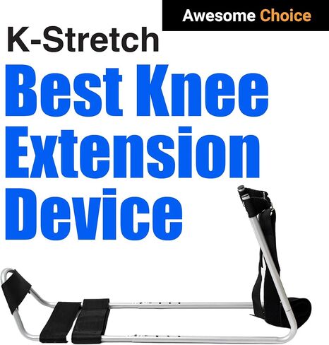 K-Stretch - جهاز تمديد الركبة وتخفيف الألم - مصمم بواسطة معالج طبيعي - مثالي لعلاج وإعادة تأهيل الرياضيين من ACL وMCL in Kuwait