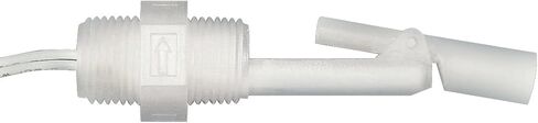 Madison M8700 Plastic Side-Mounted Liquid Level Float Switch with Polypropylene Stem, 30 VA SPST, 1/2" x 1/2" NPT Male, 100 psig Pressure in Kuwait