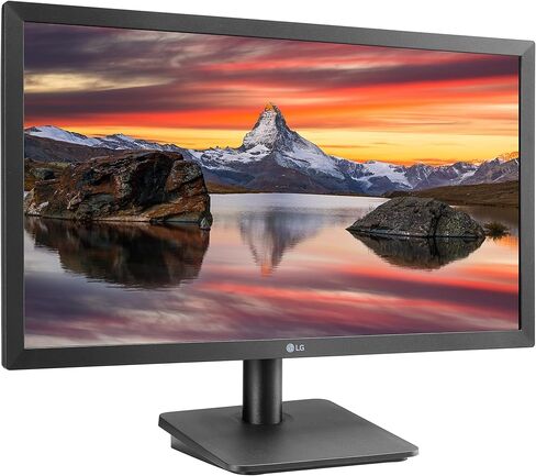 LG 22MR410-B شاشة كمبيوتر FHD مقاس 22 بوصة، 100 هرتز، 5 مللي ثانية، AMD FreeSync، وضع القارئ وآمن على الوميض، تصميم بلا حدود من 3 جوانب، مثبت أسود، مزامنة الحركة الديناميكية، HDMI، D-Sub، حامل مائل، أسود in Saudi Arabia