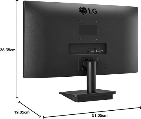 LG 22MR410-B شاشة كمبيوتر FHD مقاس 22 بوصة، 100 هرتز، 5 مللي ثانية، AMD FreeSync، وضع القارئ وآمن على الوميض، تصميم بلا حدود من 3 جوانب، مثبت أسود، مزامنة الحركة الديناميكية، HDMI، D-Sub، حامل مائل، أسود in Saudi Arabia