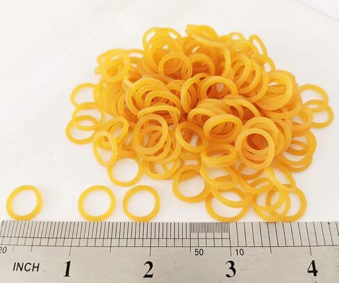 WONSEN 1000PCS 3/8" 10mm Elastics Rubber Bands Hair Grooming Top Knots for Small Dogs Cat Puppy in Saudi Arabia