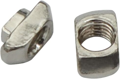 Abeicy 20 سلسلة 10-32 قطرة فولاذية قياسية ملولبة في صامولة على شكل حرف T، صواميل أجهزة ملحقة على شكل حرف T لـ 20 سلسلة من قضبان الألومنيوم، 20 عبوة in Kuwait