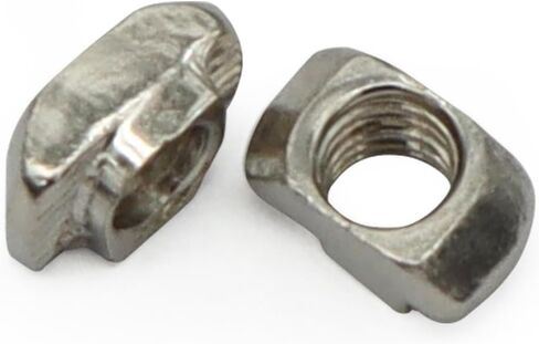 Abeicy 20 سلسلة 10-32 قطرة فولاذية قياسية ملولبة في صامولة على شكل حرف T، صواميل أجهزة ملحقة على شكل حرف T لـ 20 سلسلة من قضبان الألومنيوم، 20 عبوة in Kuwait