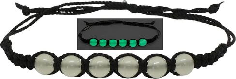 هدايا عيد الحب له ولها | أساور الأزواج المطابقة المغناطيسية المصنوعة يدويًا | الصديق الصديقة أفضل صديق أحبك زوجة زوج هدايا | أساور خرز اليراع المتوهج في الظلام للجنسين in Kuwait