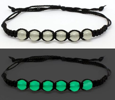 هدايا عيد الحب له ولها | أساور الأزواج المطابقة المغناطيسية المصنوعة يدويًا | الصديق الصديقة أفضل صديق أحبك زوجة زوج هدايا | أساور خرز اليراع المتوهج في الظلام للجنسين in Kuwait