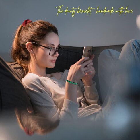 هدايا عيد الحب له ولها | أساور الأزواج المطابقة المغناطيسية المصنوعة يدويًا | الصديق الصديقة أفضل صديق أحبك زوجة زوج هدايا | أساور خرز اليراع المتوهج في الظلام للجنسين in Kuwait