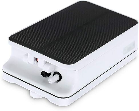 بركة الأكسجين - مهوية الأكسجين تعمل بالطاقة الشمسية مع مضخة هواء USB خزان الأسماك الأكسجين مضخة الأكسجين المياه لحوض السمك حوض السمك بركة بركة in Kuwait