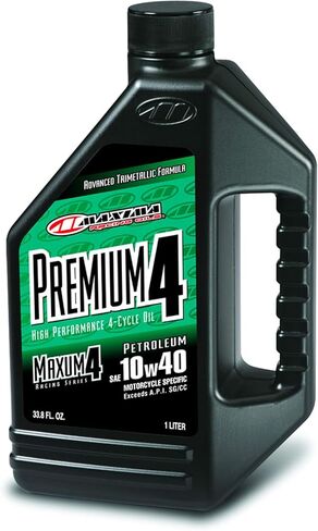 Maxima (349128 Premium4 10W-40 Motorcycle Engine Oil - 1 Gallon in Kuwait