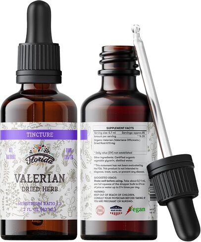 Valerian Tincture, Valeriana Extract, Valeriana Drops (Valeriana Officinalis) Dried Root in Saudi Arabia