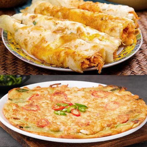 Crepe Machine, 15.7 In Commercial Crepe Maker Machine, Methane Gas Spring Roll Maker, Pancake Big Hotplate Non Stick, Ideal for Business, Get-Togethers, Egg Pancakes, Hot Dogs in Saudi Arabia