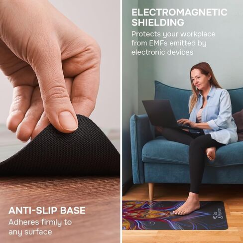 Grounding Mat 11.8"x23.6" - Colored Grounding Mat Earthing - Grounding Pad for Feet - Grounding Mouse Pad - Earthing Mat in Saudi Arabia