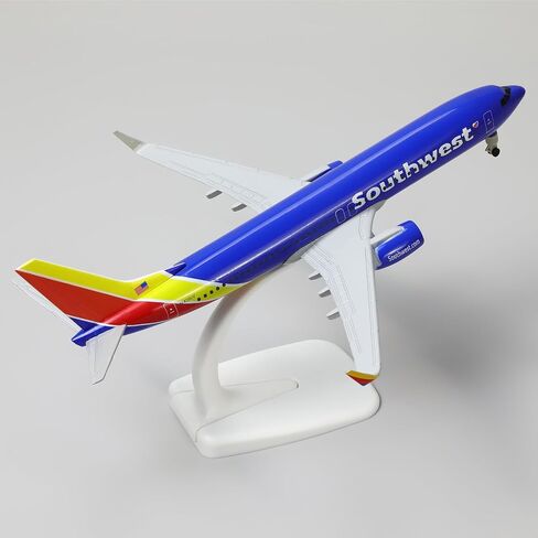Boeing 737 Southwest 1/300 Diecast Metal Airplane Model with Stand Alloy Display Plane Model Kit for Aviation Enthusiasts Collection or Gifts in Saudi Arabia