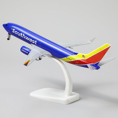 Boeing 737 Southwest 1/300 Diecast Metal Airplane Model with Stand Alloy Display Plane Model Kit for Aviation Enthusiasts Collection or Gifts in Saudi Arabia