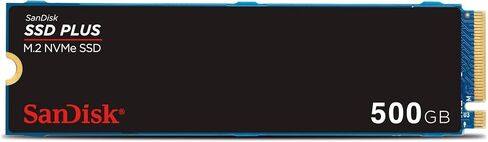 SanDisk 2TB SSD Plus M.2 NVMe SSD - PCIE Gen 3.0، حتى 3200 ميجابايت/ثانية - محرك الأقراص الصلبة الداخلي - SDSSDA3N-2T00-G26 in Kuwait